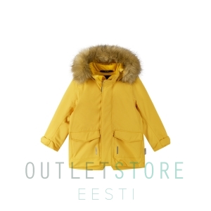 Reimatec winter jacket Mutka Autumn Yellow, size 92 