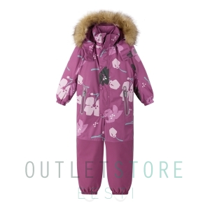 Reimatec winter overall Kipina Red Violet, size 104