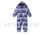 Reimatec winter overall Moomin Lyster Twilight Blue, size 92