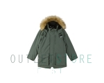Reimatec winter jacket Ajaton Thyme green, size 128