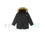 Reimatec winter jacket Ajaton Black, size 128